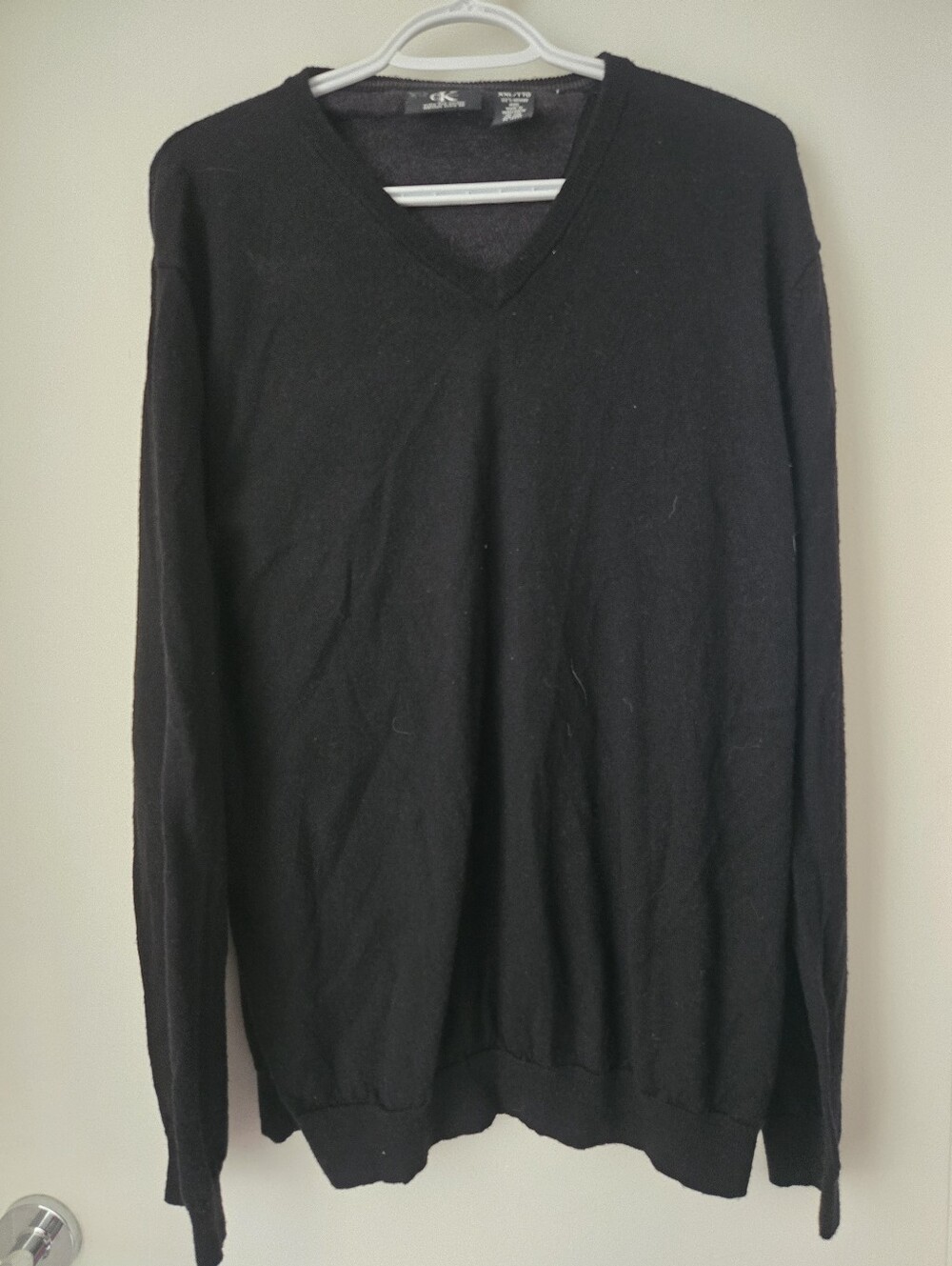 Mens Calvin Klein V-Neck Sweater - XXL